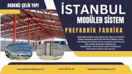 İSTANBUL PREFABRİK MODÜLER SİSTEM FABRİKA