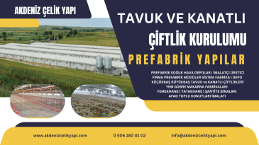 PREFABRİK TAVUK ÇİFTLİKLERİ