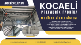 KOCAELİ PREFABRİK MODÜLE SİSTEM FABRİKA