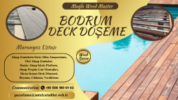 BODRUM DECK DÖŞEME MONTAJ USTASI