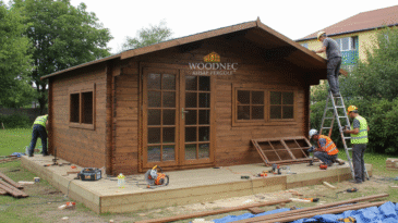 Urla – Mordoğan – Karaburun Bungalov Ahşap Ev, Ahşap ve Kompozit Deck, Pergole