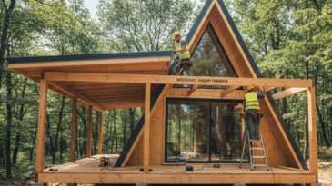 Datça – Marmaris – Akyaka Bungalov Ahşap Ev, Pergole