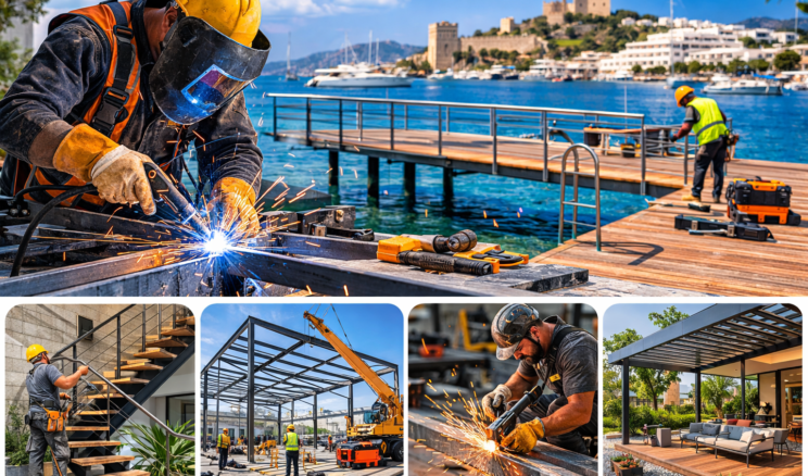 Bodrum İskele Bakım ve Yenileme Hizmetleri | Ahşap ve Çelik İskele Tamiri