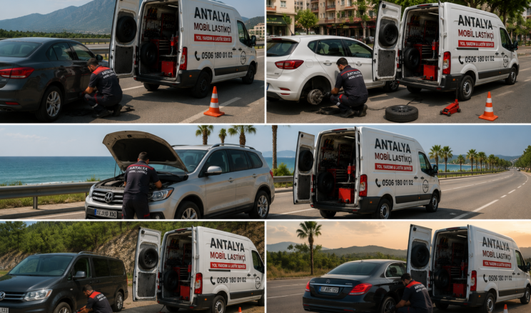 Antalya 7/24 Mobil Lastik Servisi | Yerinde Lastik Tamiri ve Acil Yol Yardım
