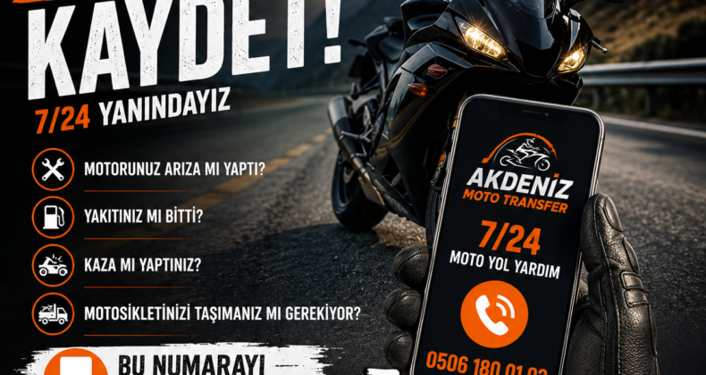 Antalya Motor Transfer Hizmeti | Motosikletinizi Güvenle Taşıyoruz