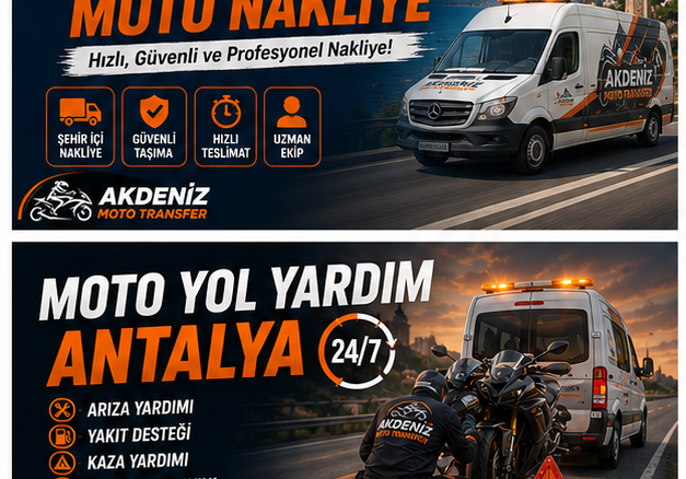 Antalya Kaza Sonrası Motosiklet Taşıma