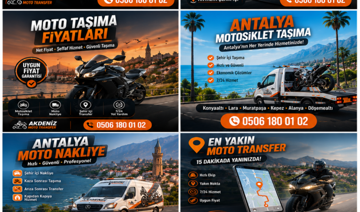 Antalya Motosiklet Taşıma Fiyatları 2026