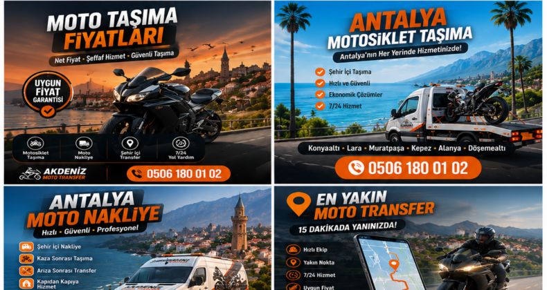 Antalya’da Profesyonel Motosiklet Taşımacılık ve Nakliye