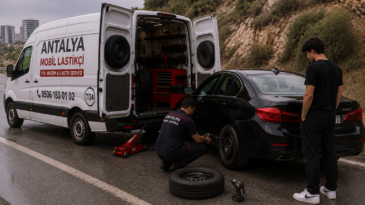 Antalya Yerinde Lastik Tamiri | 7/24 Mobil Lastikçi