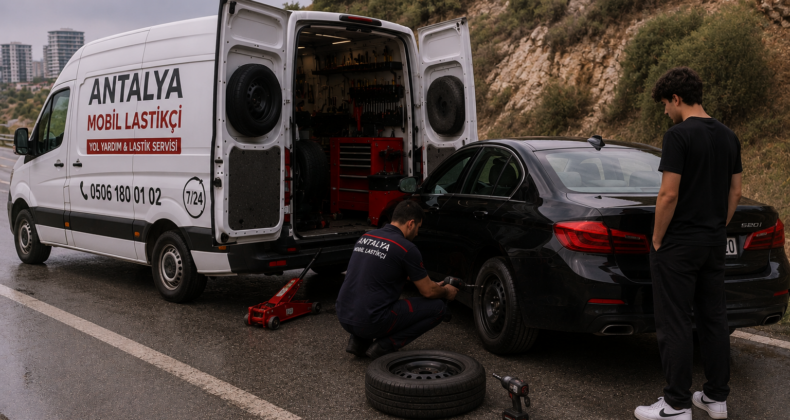 Antalya Yerinde Lastik Tamiri | 7/24 Mobil Lastikçi