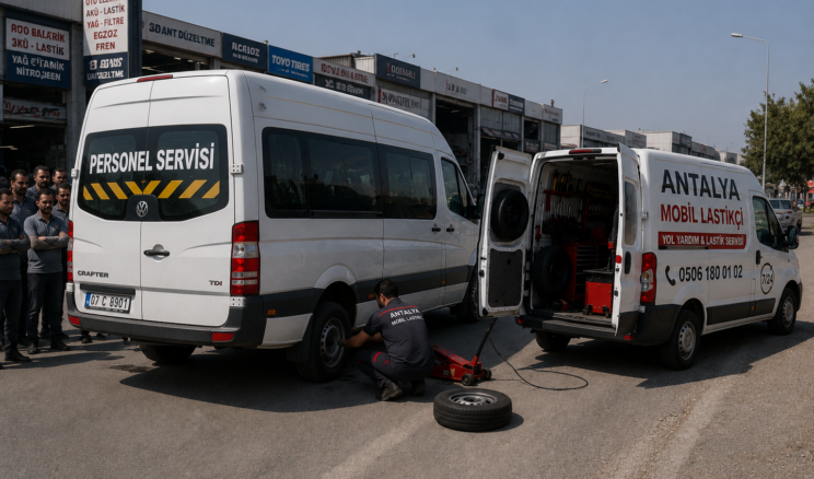Antalya Patlak Lastik Tamiri | Yerinde Hızlı Çözüm