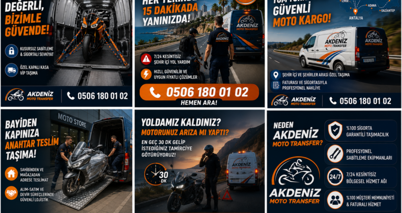 Antalya Motosiklet Transferi ve Moto Nakliye Hizmeti